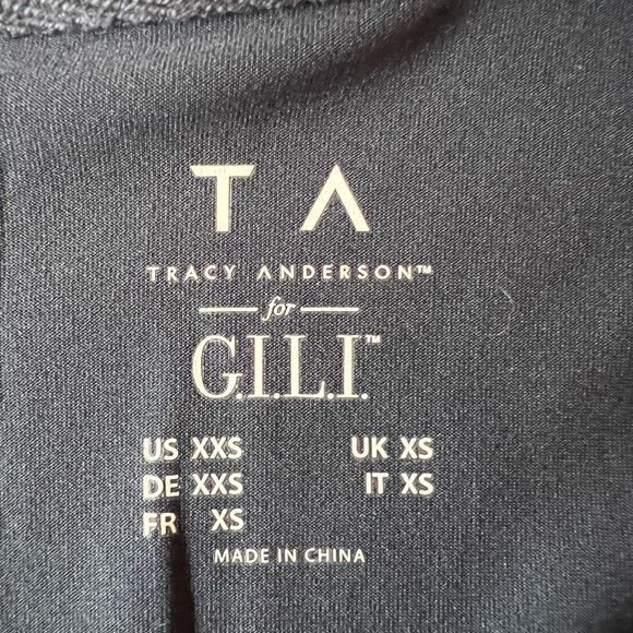 NWOT TA Tracy Anderson G.I.L.I. Zip Front Peplum Jacket - Picture 4 of 7